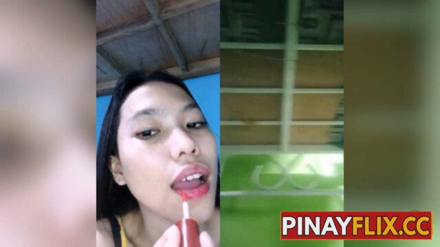 Lipstick Muna Habang Nakalabas Ang Lipstick ni Roger