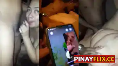 Ipina gangbang ang misis sa mga kumpare habang naka VC