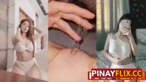 May malapit na likido sa pagitan ng hita ni Cleo