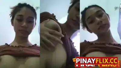 Pinay pinakita ang kanyang magandang dede